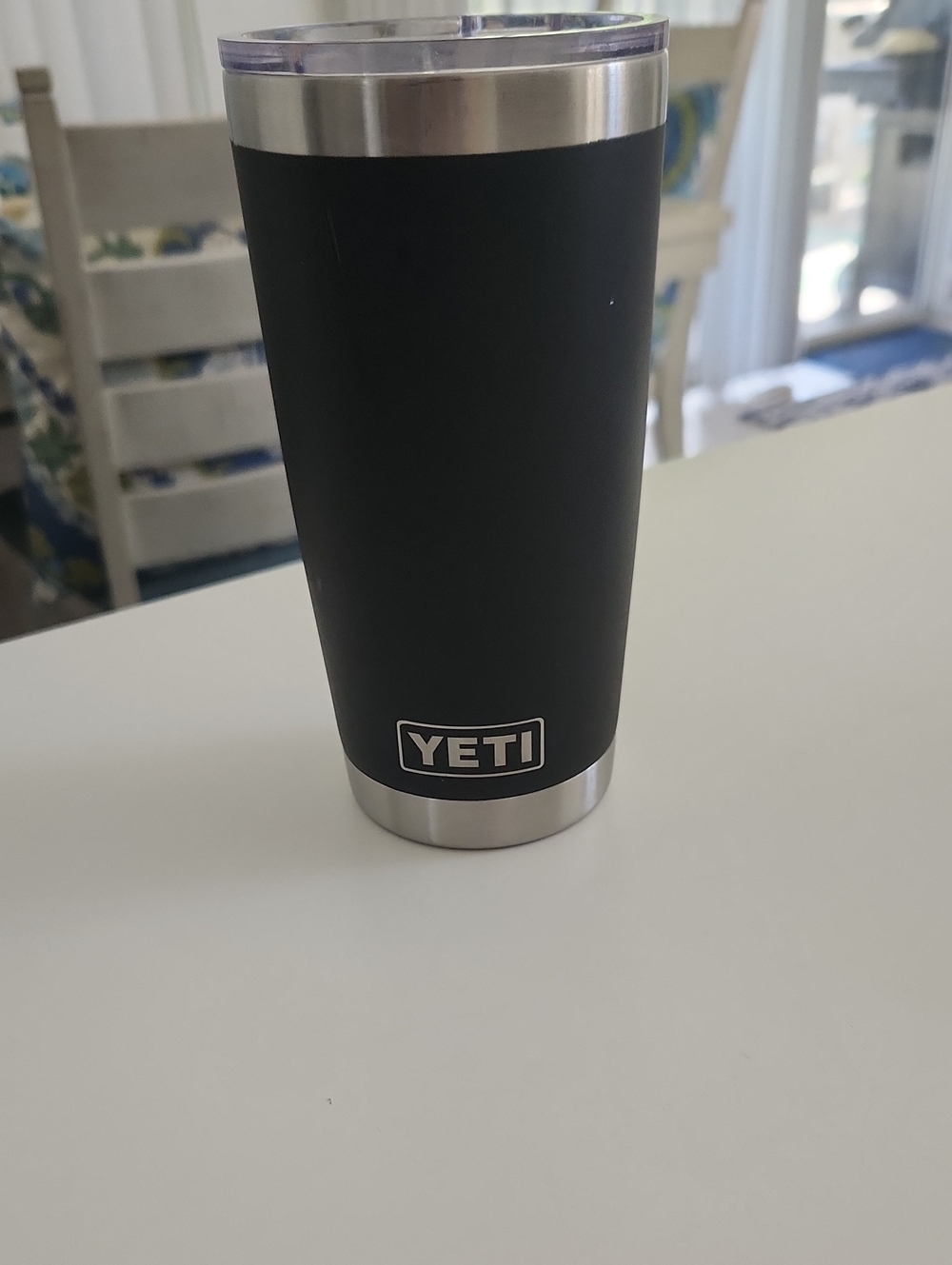 Yeti Black Stainless Steel Insulated Tumbler